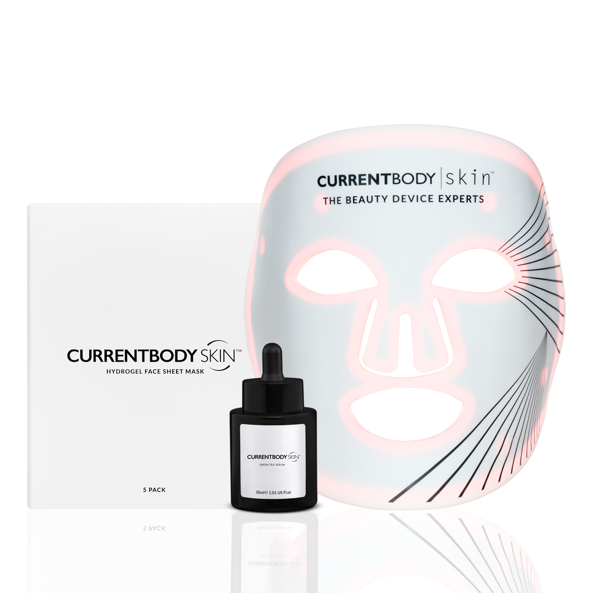 CurrentBody Skin LED Red Light Therapy Face Mask