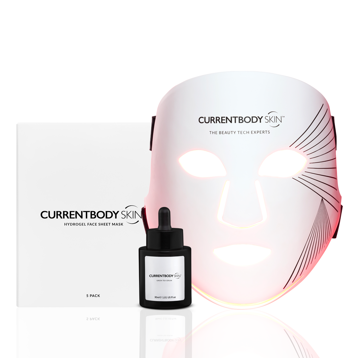 CurrentBody Skin LED Red Light Therapy Face Mask