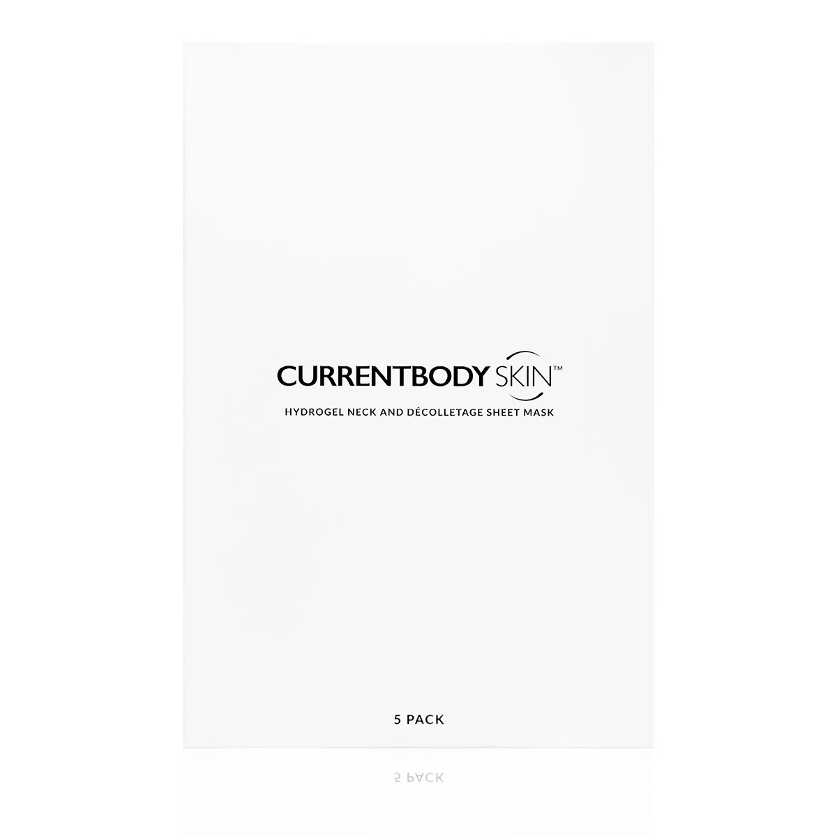 CurrentBody Skin Hydrogel Décolletage Mask